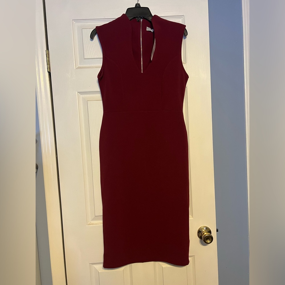 Almost Famous Burgundy Dress